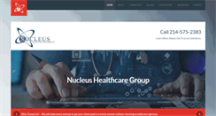 Desktop Screenshot of nucleushealthgroup.com